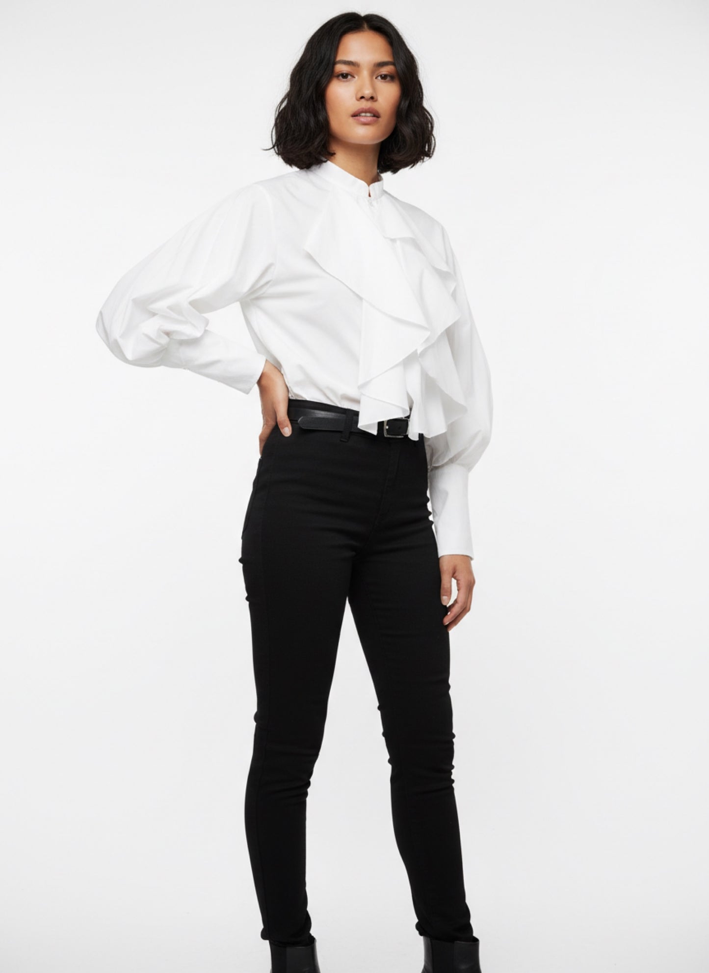 Camicia jabot