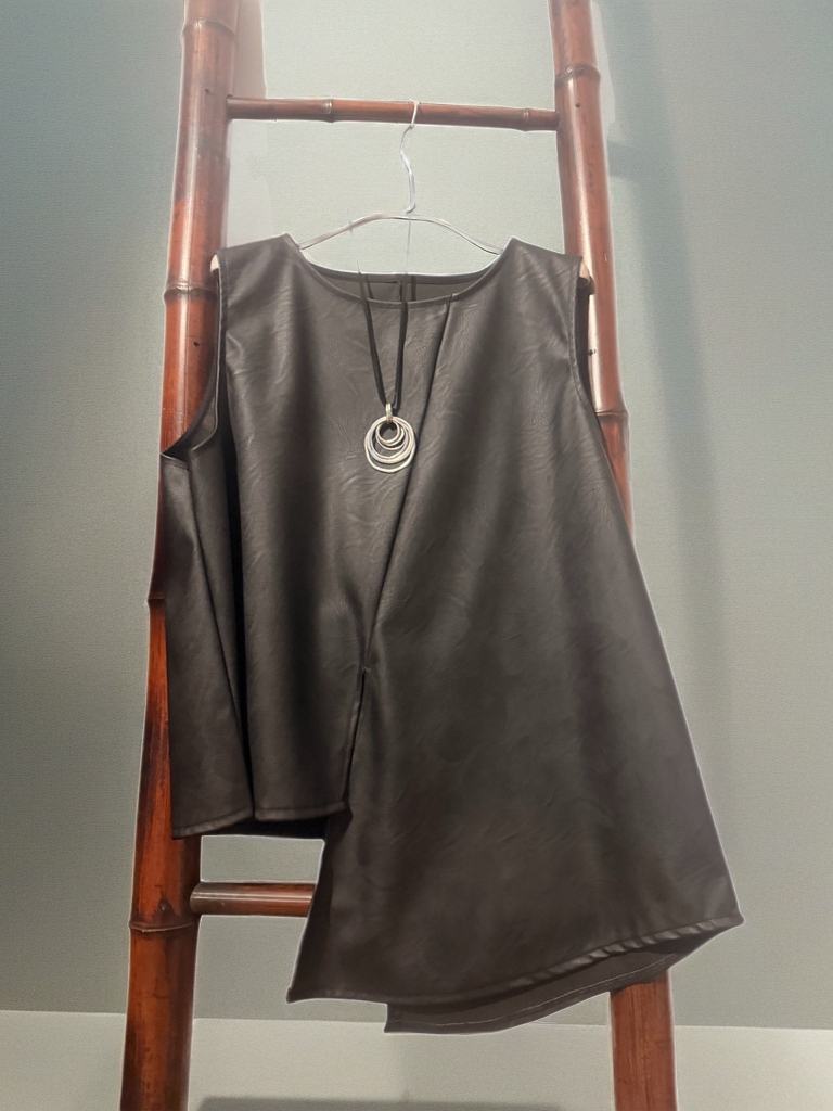 Top Smanicato ecoPelle
