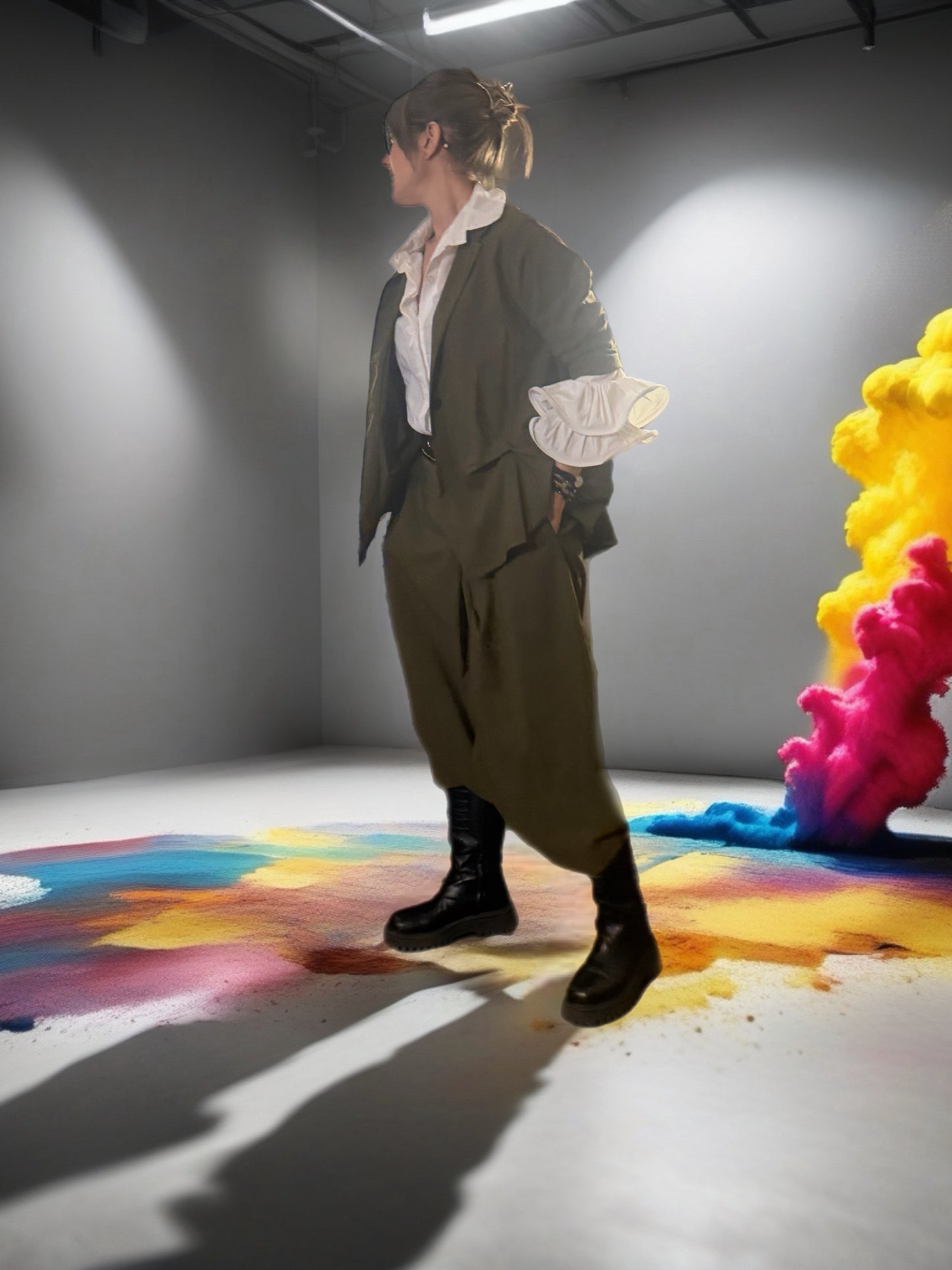 Pantalone Vibe Over - Elastico Movimentato e Versatile