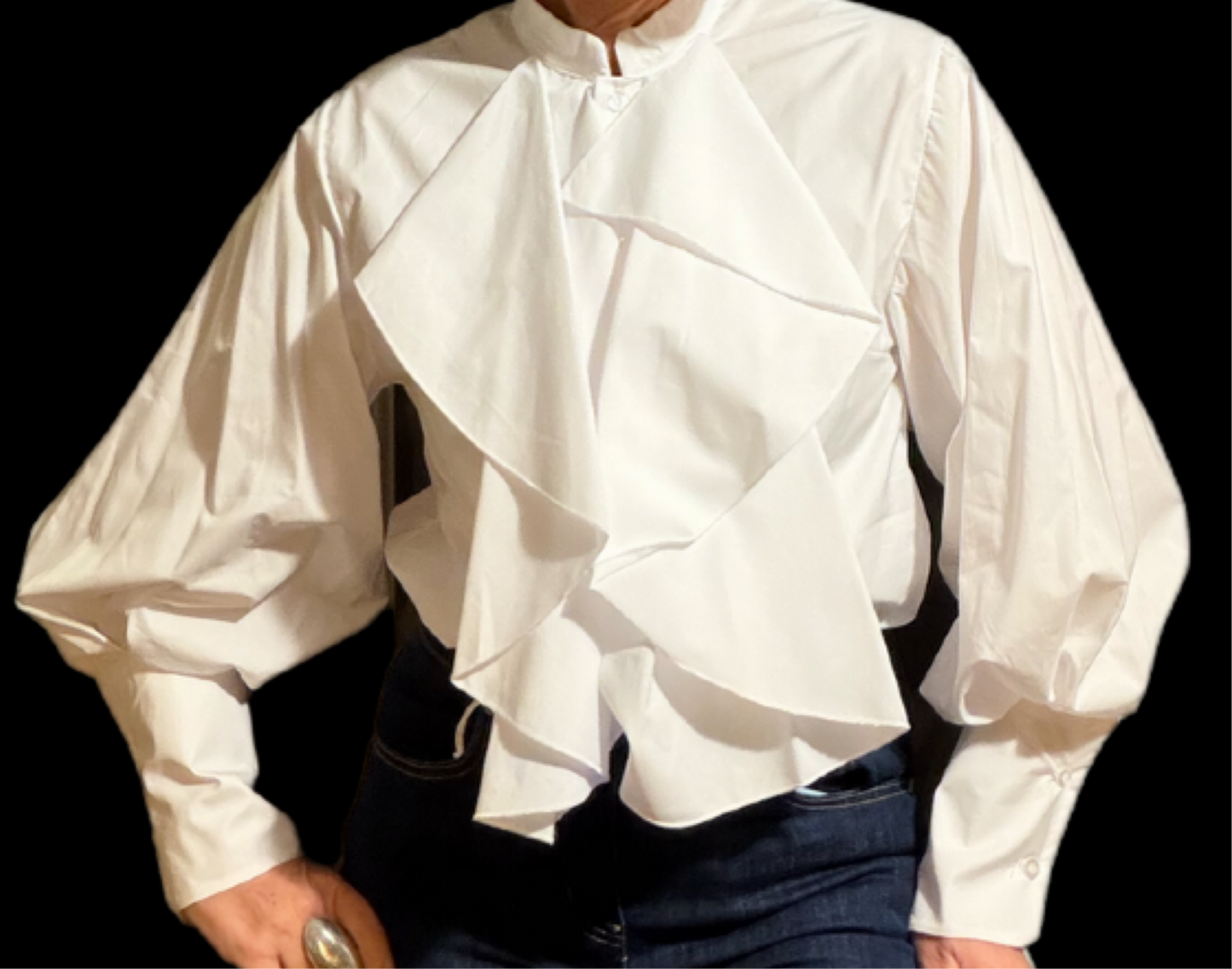 Camicia jabot