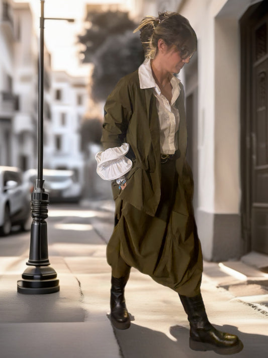 Pantalone Vibe Over - Elastico Movimentato e Versatile
