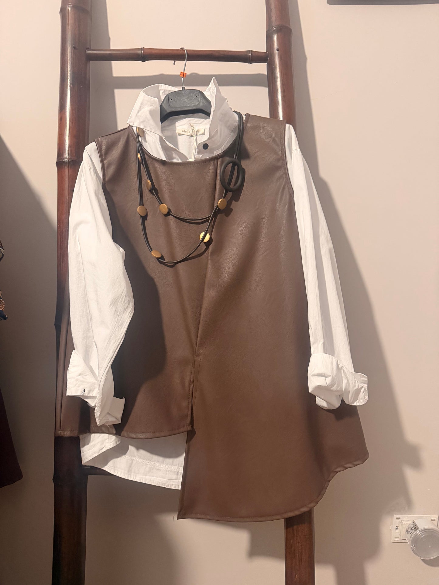 Top Smanicato ecoPelle