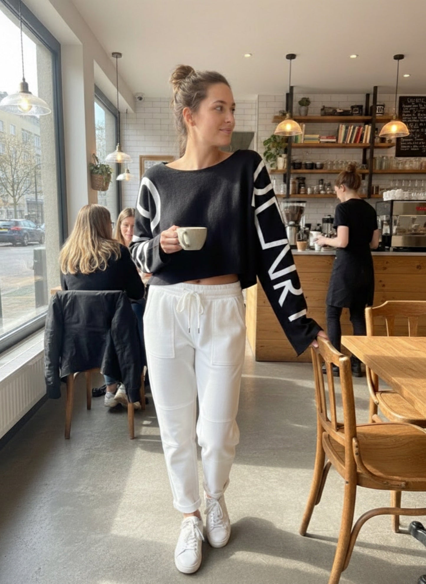 Crop Top Manica Svasata - Urban Style