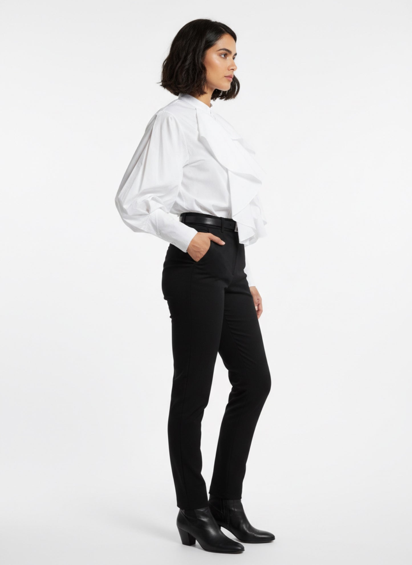 Camicia jabot